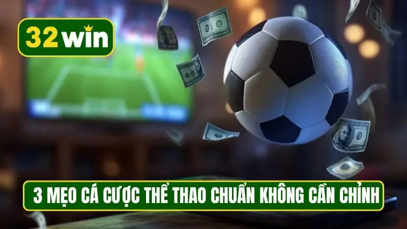 3 mẹo cá cược thể thao chuẩn không cần chỉnh